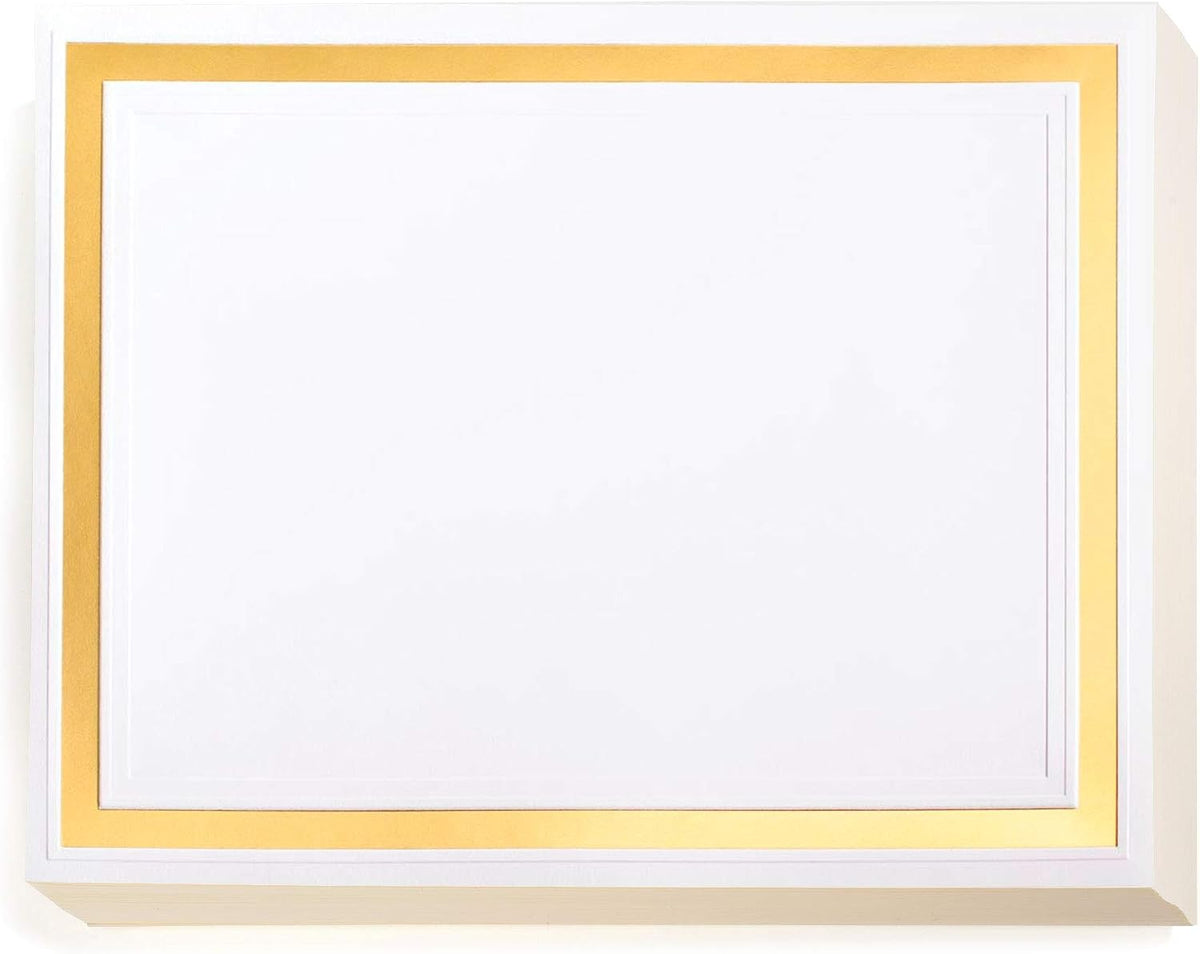 PaperDirect Pristine Specialty Certificates, 50 Sheets of 38lb White Paper