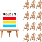 MEEDEN 12 Inch Small Tabletop Easel: 12 Pack Beech Wood Easel by MEEDEN