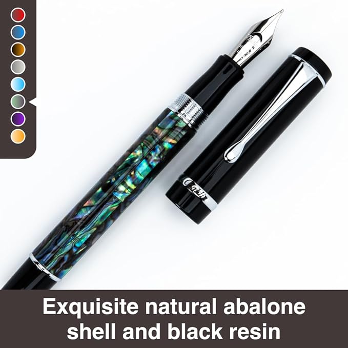 Conklin Duragraph Fountain Pen Abalone Nights - Image 9