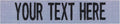 Custom Uniform Name Tapes Solid Colors. Made in The U.S.A. Ships Under 24 by NORTHERNSAFARI