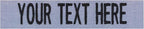 Custom Uniform Name Tapes Solid Colors. Made in The U.S.A. Ships Under 24 by NORTHERNSAFARI