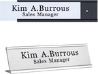 Personalized Office Name Plates Aluminum Hot Printing Custom Office Wall or by NEMOCI