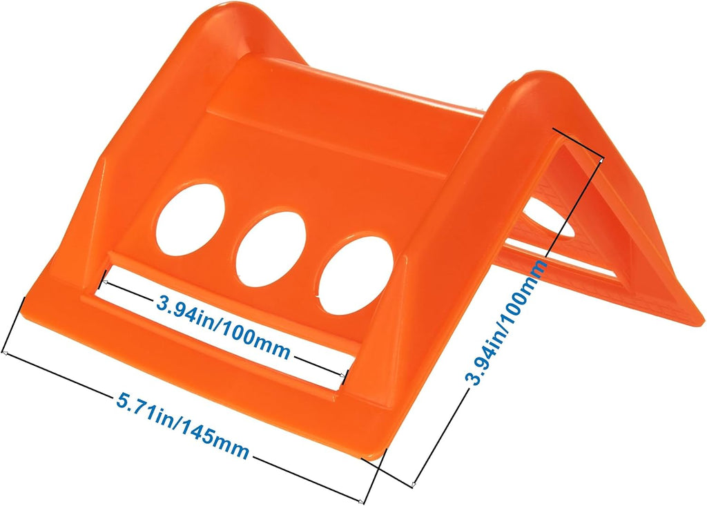 40 Pack 4“ Flatbed Edge Protectors Heavy Duty Tie Down Corner Protectors Tie Down Corner Guard for Cargo Loads Shipping (40)