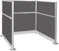 Versare Pre-Configured Hush Panel Electric Cubicle | Workstation Divider Walls by VERSARE