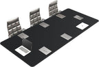 CENNBIE MAX240 94.5" x 39.4" Leather Desk Mat Protector, Extra Large Leather by CENNBIE