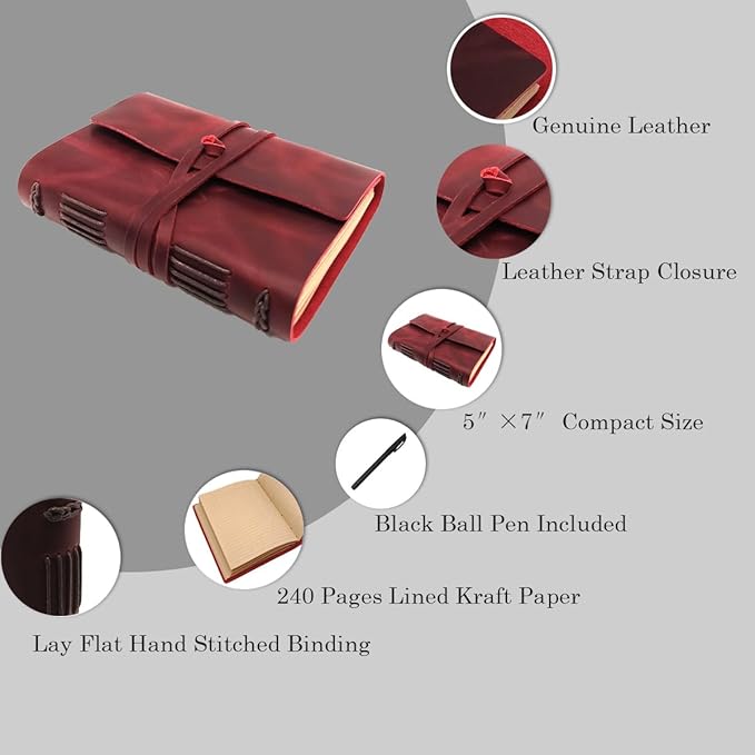 Red Notebook Journal - Image 2