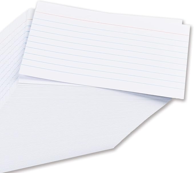 KAISA 4x6 Index Cards Flashcards 4"x6" Note Cards Ruled Index Card Lined - Image 2