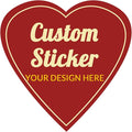 100-500 Pcs Custom Stickers Personalized Labels by Bemumley
