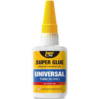 Super Glue Clear Liquid, Thin Strong CA Glue All Purpose by AffordableGlueSupplier-LMQ
