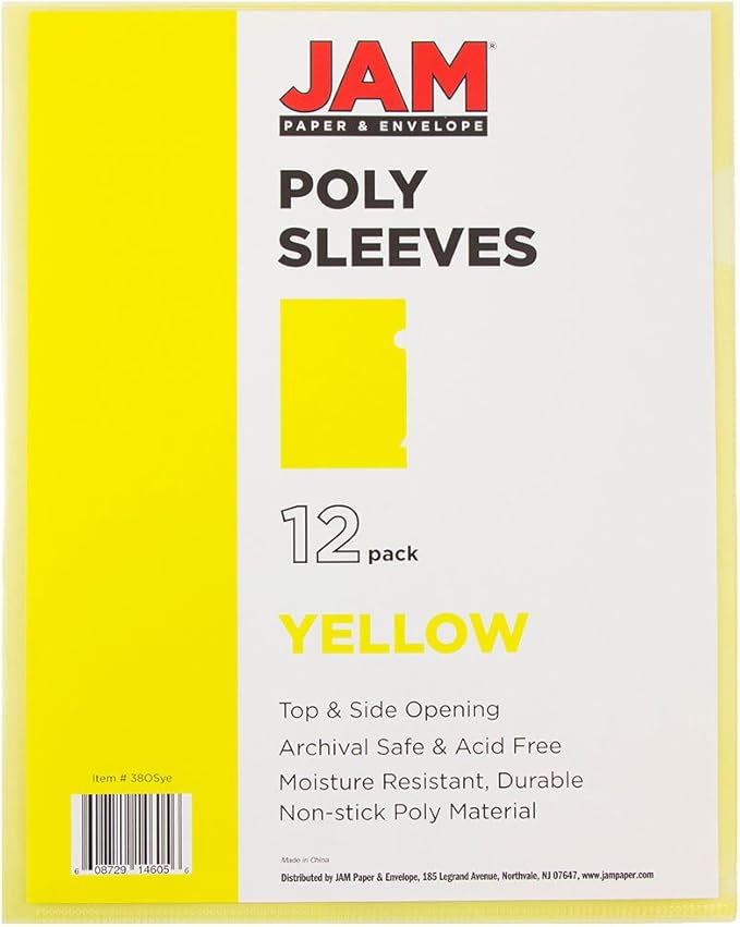 JAM PAPER Plastic Sleeves - Image 3