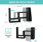 Desktop File Organizer Desk Organizer Shelf - Image 2