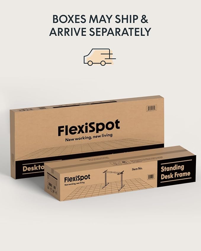 FLEXISPOT Solid Rubberwood Electric Standing Desk - Image 9