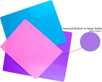 6 Pieces Flexible Cutting Board mats, Plastic Cutting Boards - Image 3