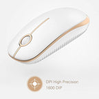VssoPlor Wireless Mouse, 2.4G Slim Portable Computer Laptop Mouse - Image 3