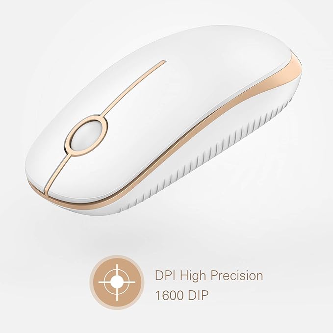 VssoPlor Wireless Mouse, 2.4G Slim Portable Computer Laptop Mouse - Image 3