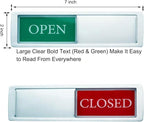 Open Closed Sign for Business Door, Open Signs privacy Slide Door Sign - Image 5