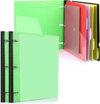 WOT I Telescoping Project Organizer 2-Pack, Refillable Binder by WOTI