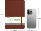 Comix 8 Pack Lined Notebook Journals, 240 Pages, 5.5 x 8.3 inch, Journaling - Image 2
