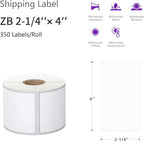 AveneMark 12 Rolls Direct Thermal Label 2.25" x 4" Shipping Labels - Image 2