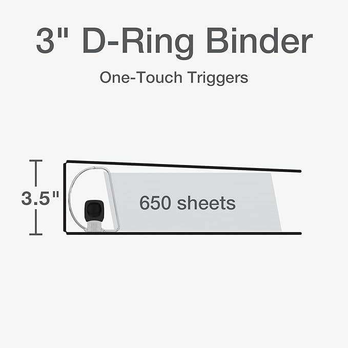 Cardinal 3 Ring Binder, Binders - Image 2