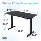 HUANUO AI-Powered Electric Standing Desk - Image 2