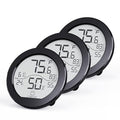 SECRUI Indoor Digital Hygrometer 3 Pack Room Thermometer and Humidity Gauge LCD by SECRUI