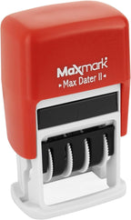 MaxMark Self-Inking Rubber Date Office Stamp - Image 2