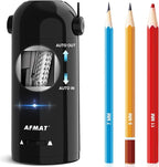 AFMAT Electric Pencil Sharpener, Fully Automatic Pencil Sharpener by AFMAT