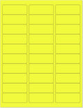NextDayLabels - 8-1/2 x 11" Neon Color High Light Fluorescent Labels