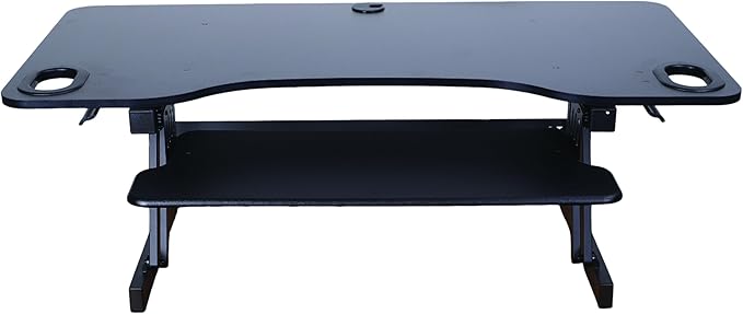 Rocelco 45" Height Adjustable Standing Desk Converter - Image 7