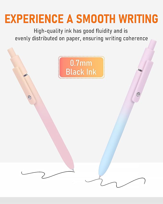 FIOVER Gel Pens, Aesthetic Ballpoint - Image 3