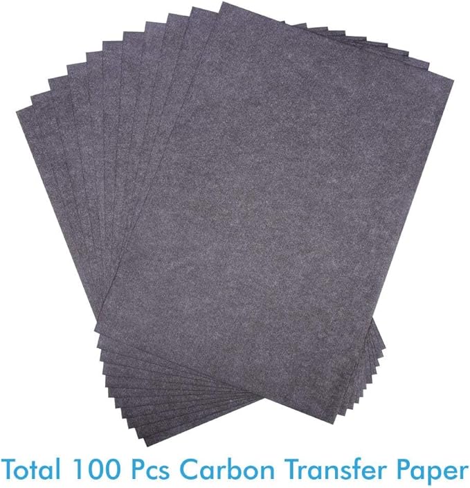 Selizo 100 Sheets Black Carbon Transfer Tracing Paper - Image 2