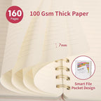 Spiral Notebook-5.75" x 8.125" College Ruled Journal - Image 3