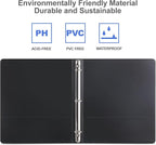 3 Ring Binder 1 Inch, ViVin Sturdy 1"-Round Ring Binder - Image 4