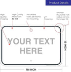 Custom Sign, Personalized Metal Signs, Customize - Image 3