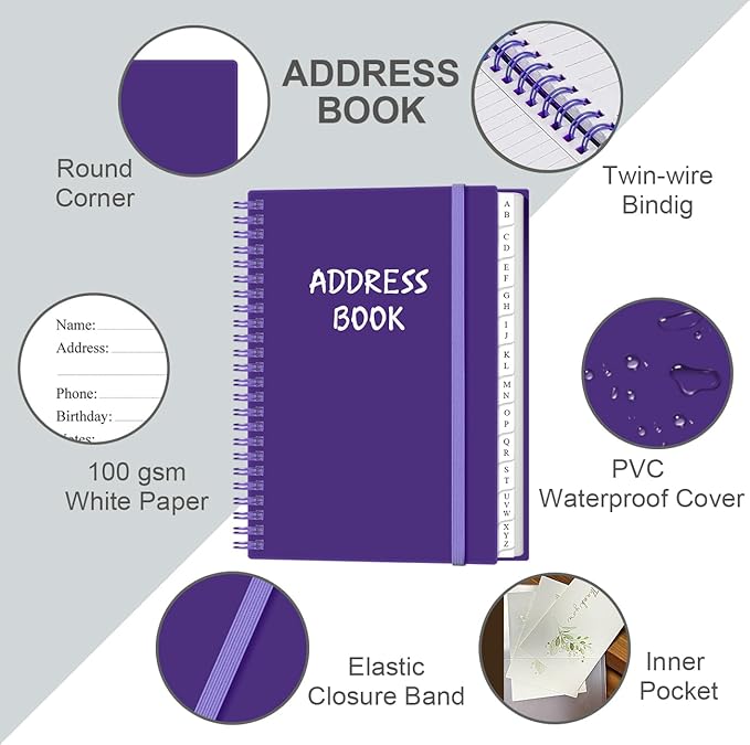Address Book with Alphabetical Tabs - Image 2