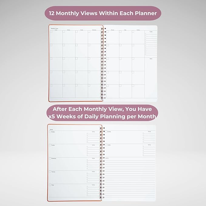 Merely Home | Ultimate Yearly, Monthly Planner | 8.25" x 11.75" | To Do List - Image 7