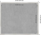 Amanti Art Silver Framed Magnetic Board 21x25 Medium Vision Board - Image 4