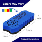 Dry Erase Eraser Magnetic Whiteboard Eraser 5 Pack White Board Cleaner - Image 2