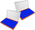 2 Pack Plastic Case Stamp Pad Large Size by ZIGEL