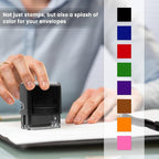 Custom Address Stamps Self Inking or Wood Handle 20+ Designs to Choose from! - Image 6