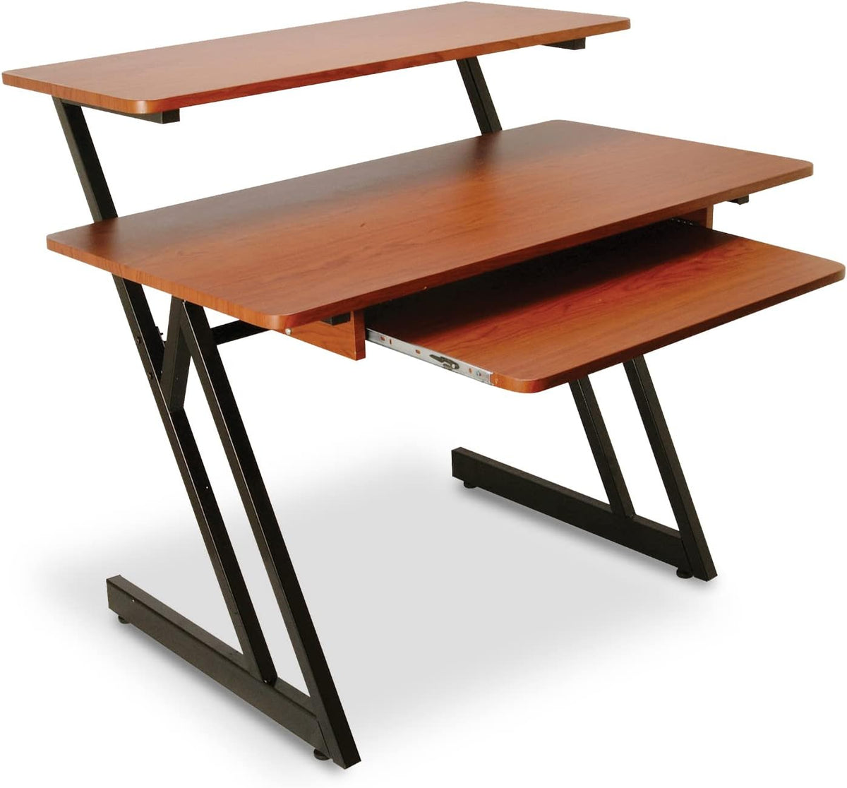 On-Stage On-Stage WS7500 Series Wood Studio Workstation - Rosewood