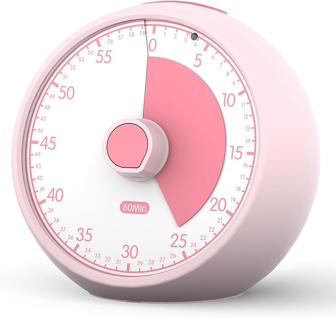 Visual Timer for Kids 60-Minute by Conchstar