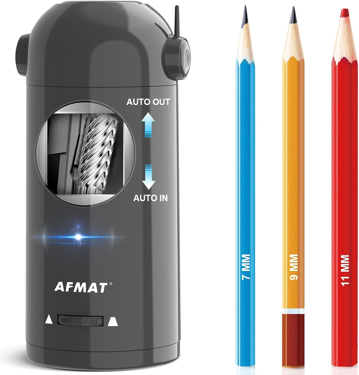 AFMAT Electric Pencil Sharpener, Fully Automatic Pencil Sharpener
