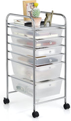 RELAX4LIFE 6-Drawer Rolling Storage Cart by RELAX4LIFE