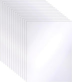100 Sheets Shimmer White Cardstock 8.5 x 11 Printer Paper, 92lb Heavyweight by Guakicae