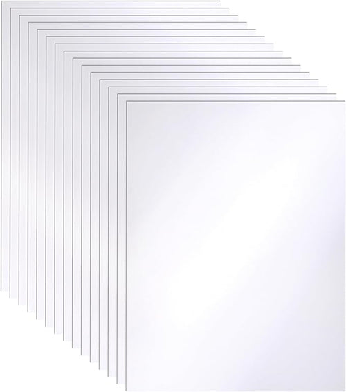 100 Sheets Shimmer White Cardstock 8.5 x 11 Printer Paper, 92lb Heavyweight by Guakicae