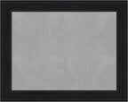 Amanti Art Black Framed Magnetic Board 23x29 Medium Vision Board by AmantiArt