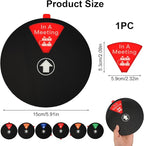 Ryetvok Office Door Sign, 6-In-1 Rotating Status Indicator Door Decor - Image 2