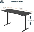 FitStand Adjustable Standing Desk, Large 79x31 Inches Standing Desk - Image 3